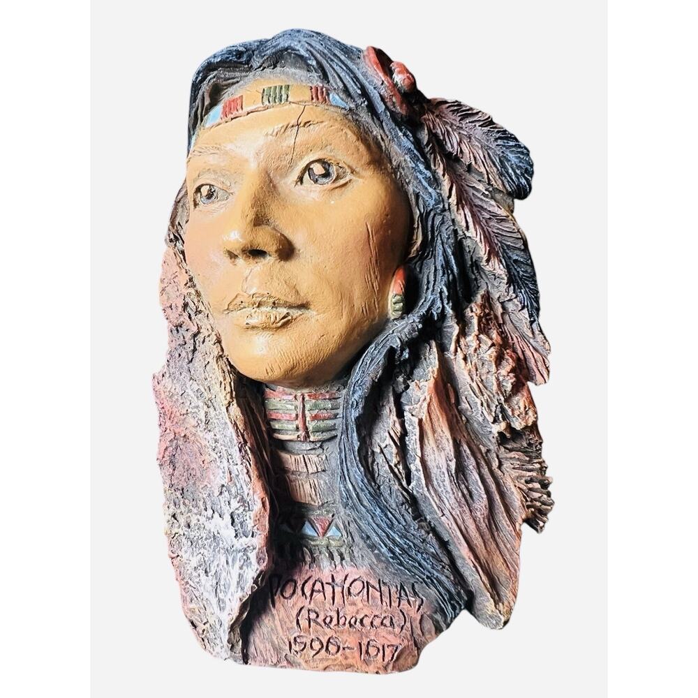 Vintage-Style Decorative 5.5” Native American Figurine Pocahontas *Check Photos￼